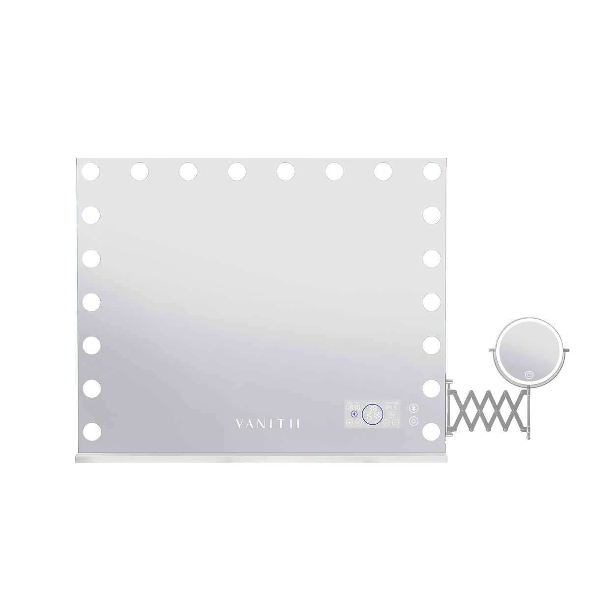 VANITII Hollywood 20 Bulbs Light Mirror with Bluetooth