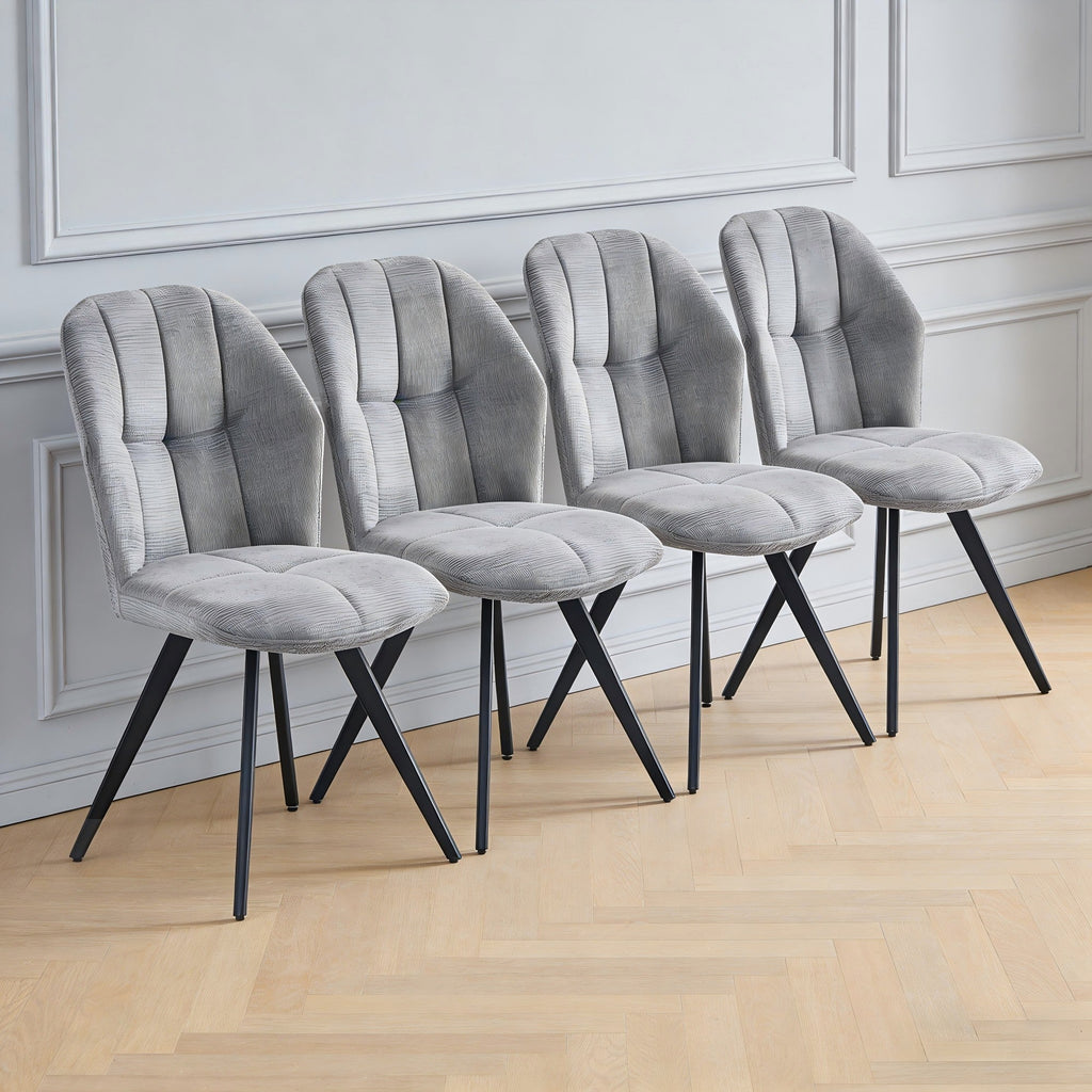 Fabric Side Chairs-4PCS/CTN