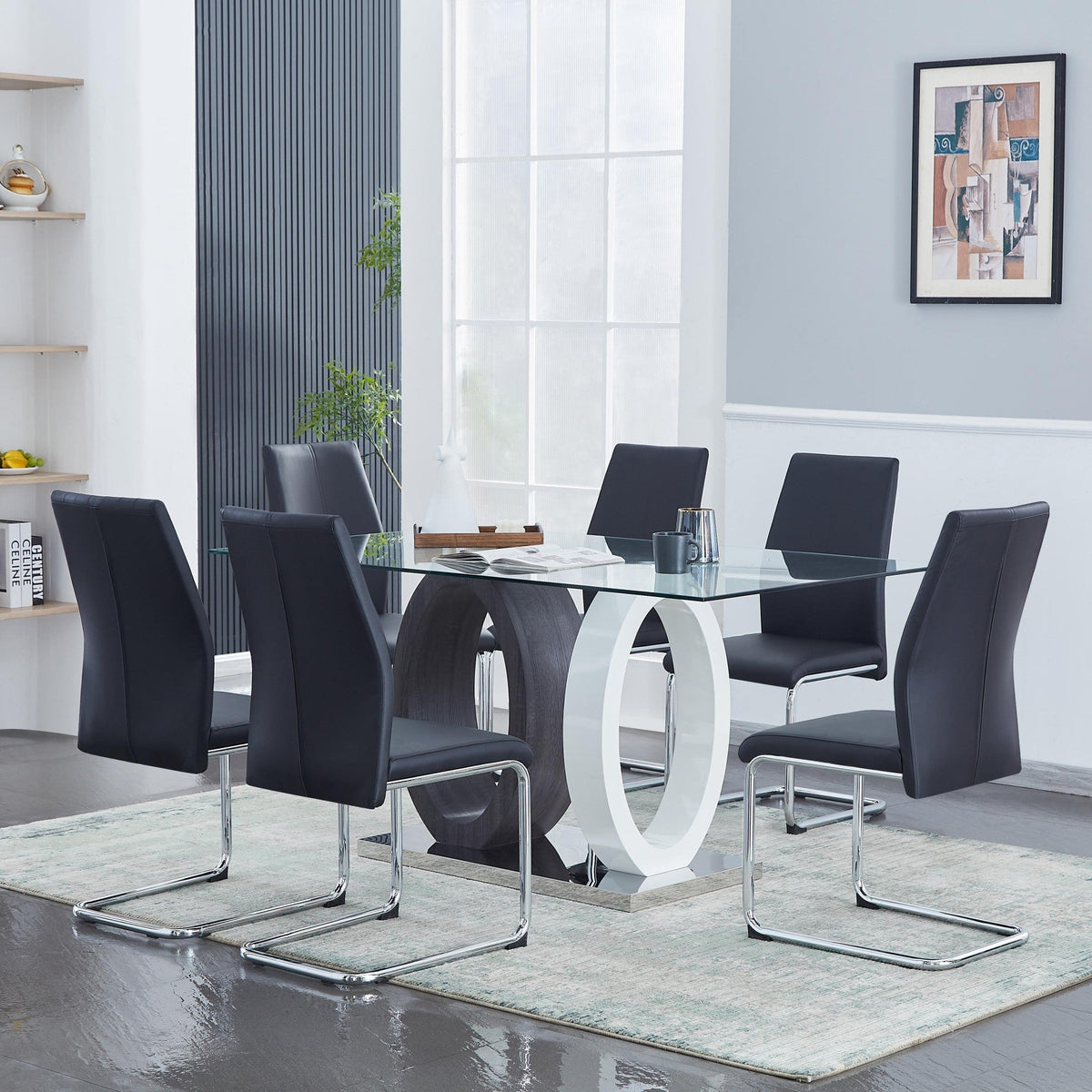 Double Circle Dining Table