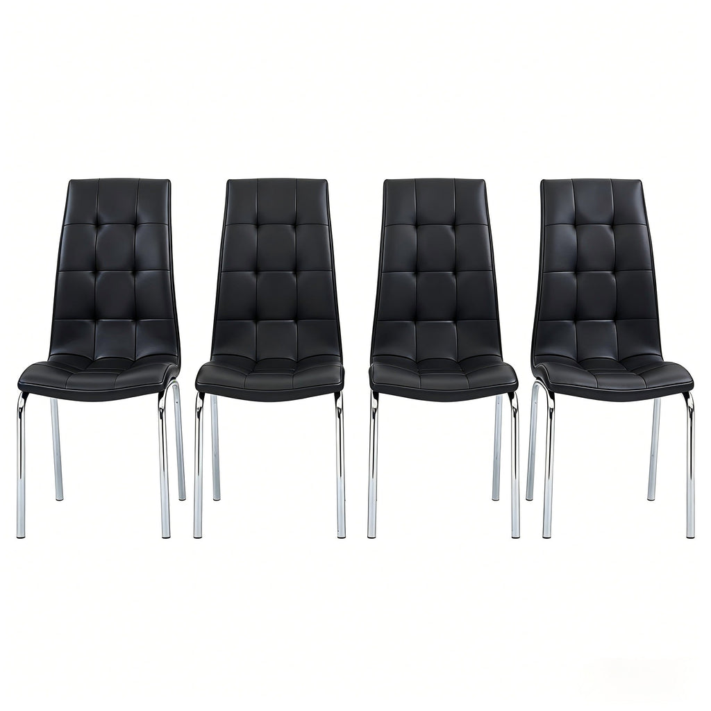 Metal Legs Side Chair-4PCS/CTN