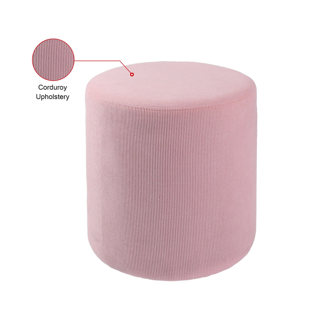 Vanity Chair Corduroy Stool