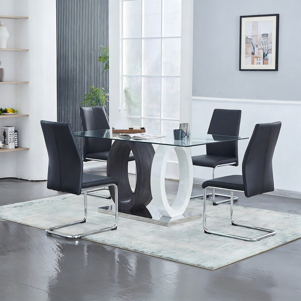 Double Circle Dining Table