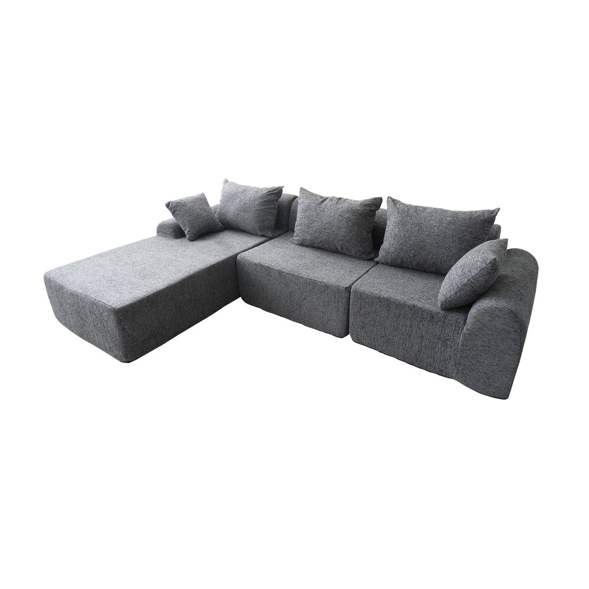 VANITII Modular Compressed Sectional Sofa - Multi-Piece Compressible Sofa Set