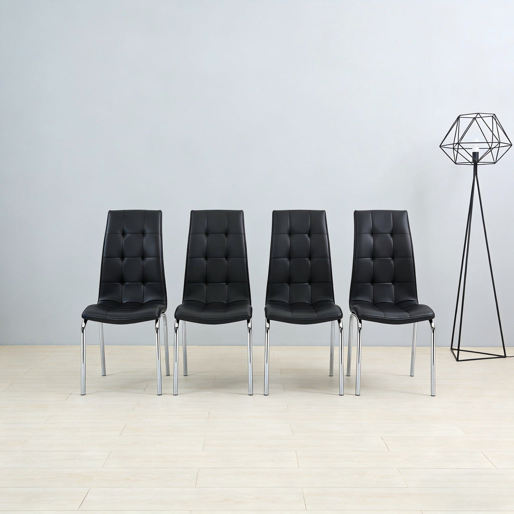 Metal Legs Side Chair-4PCS/CTN