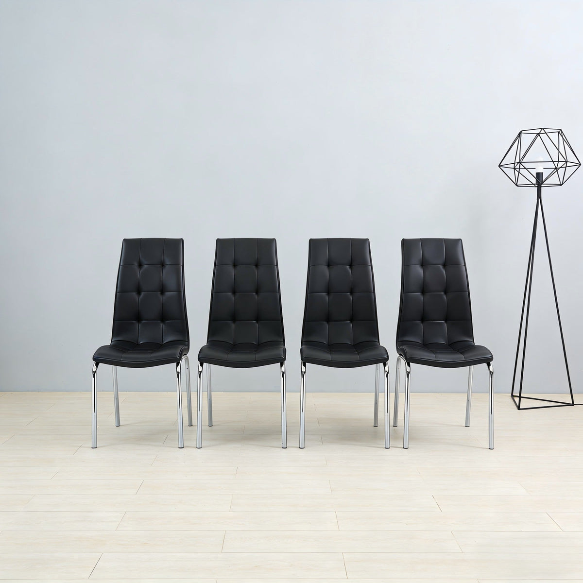 Metal Legs Side Chair-4PCS/CTN