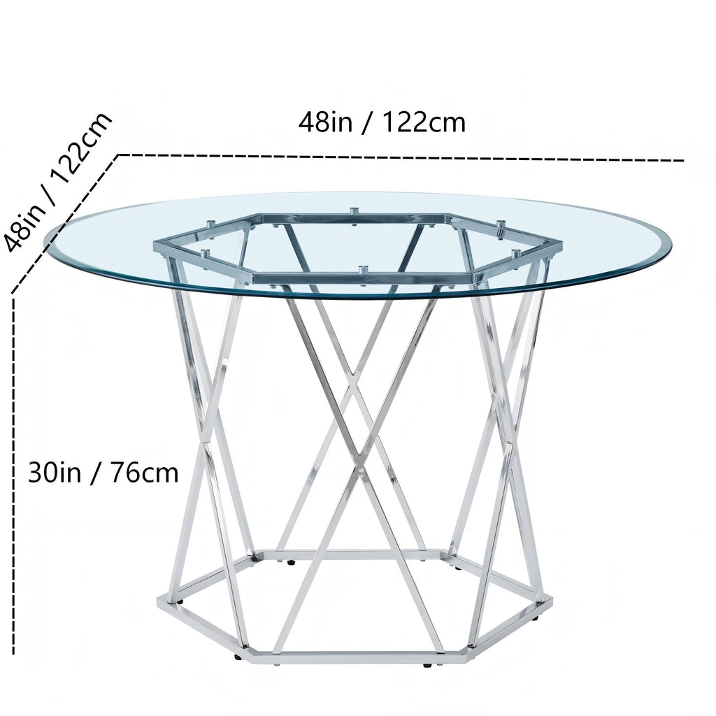 Clean Lines and Modern Style Dining Table