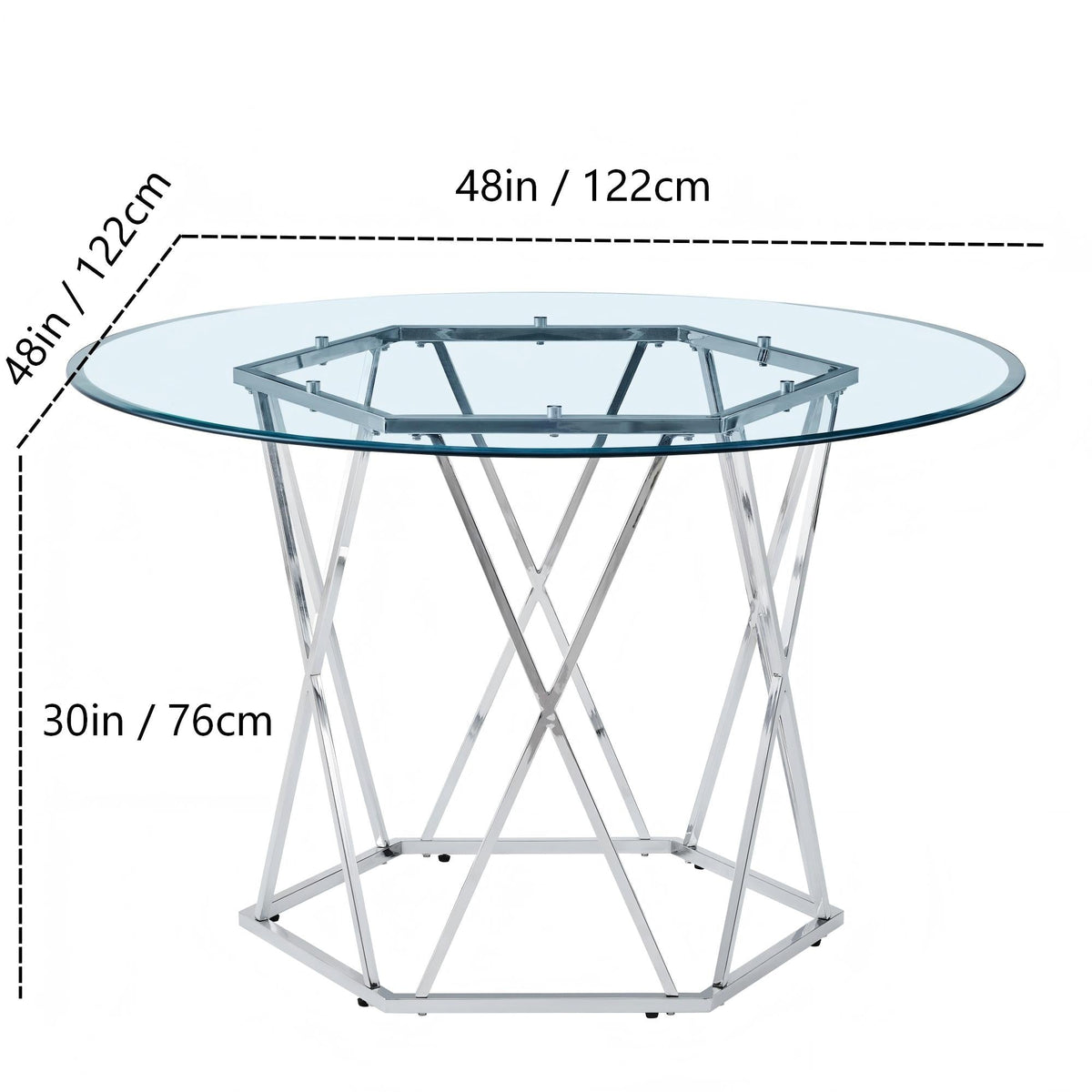 Clean Lines and Modern Style Dining Table